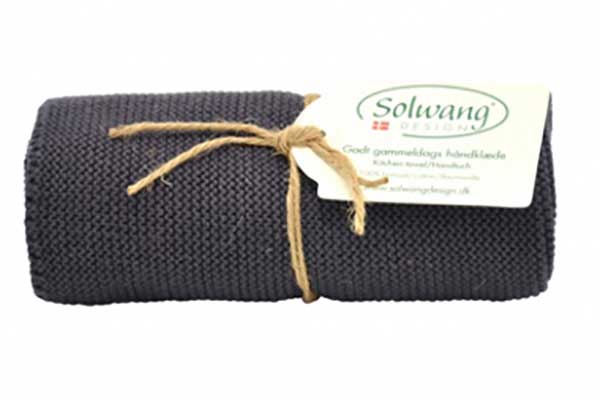 Solwang Handtuch - Warmes Grau Dunkel
