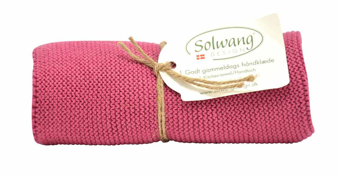 Solwang Handtuch - Hell Bordeaux