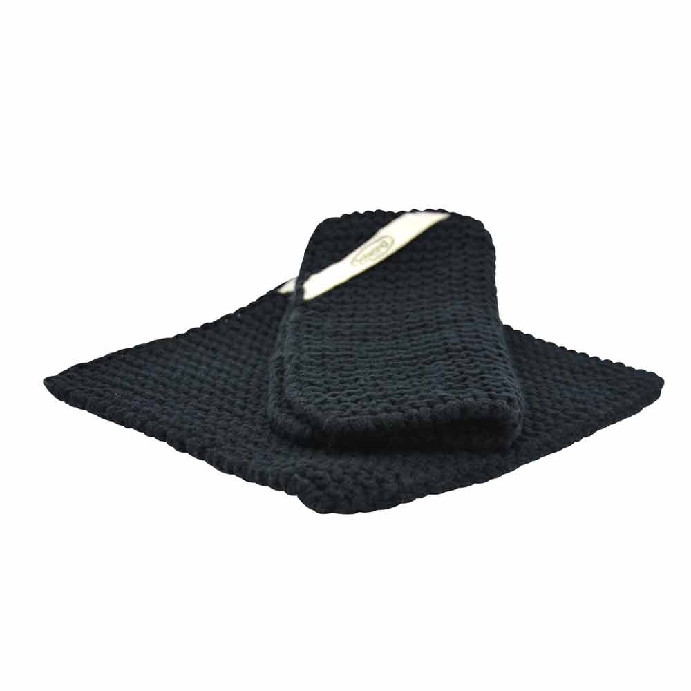 Solwang Topflappen - Schwarz