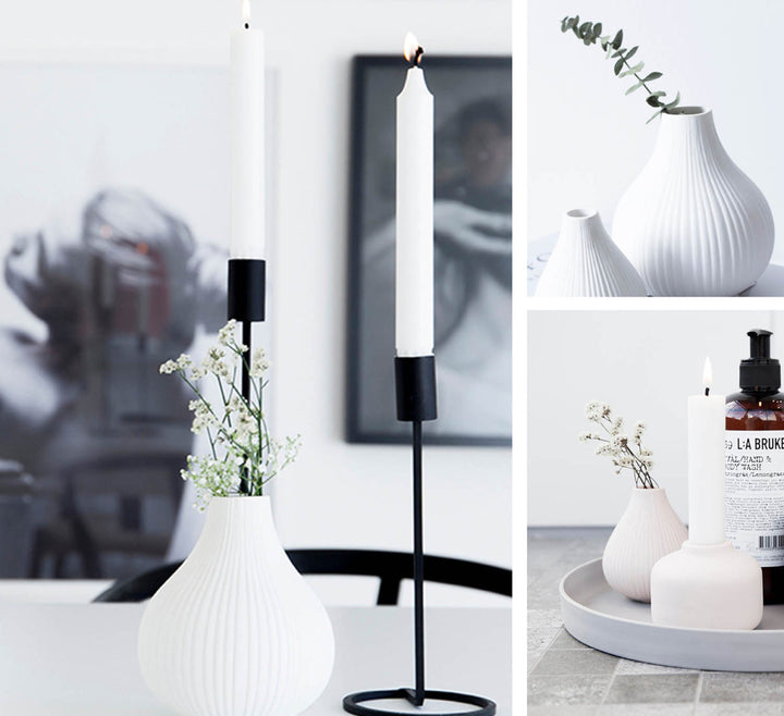 Storefactory - Ekenäs - Vase weiß small