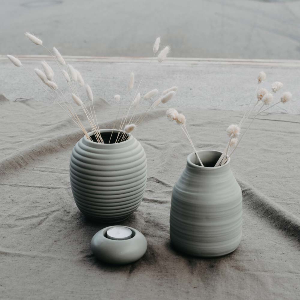 Storefactory - Fornby Vase grün