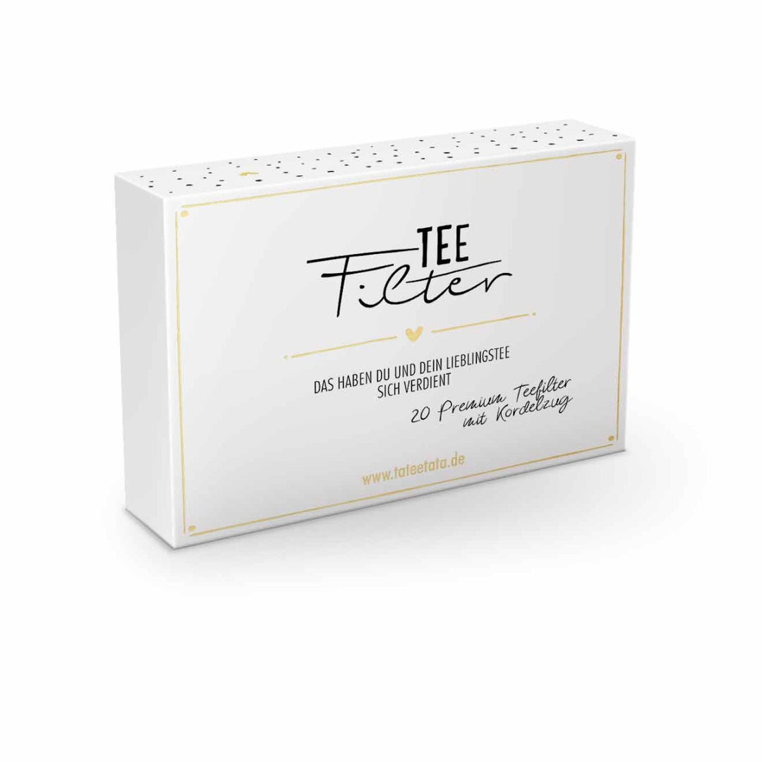 TaTeeTaTa - 20 Teefilter in der Geschenkschachtel