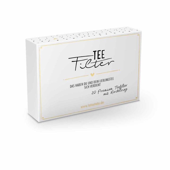 TaTeeTaTa - 20 Teefilter in der Geschenkschachtel