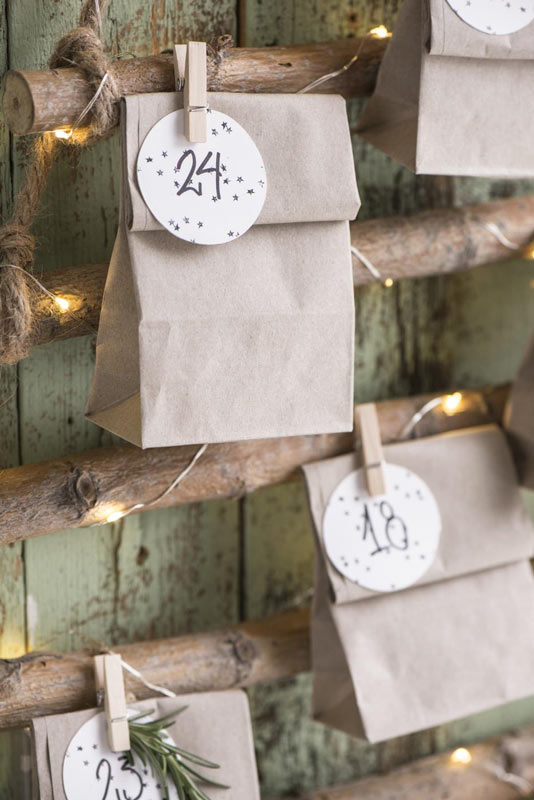 Ib Laursen - Geschenktüte Natur aus Kraftpapier